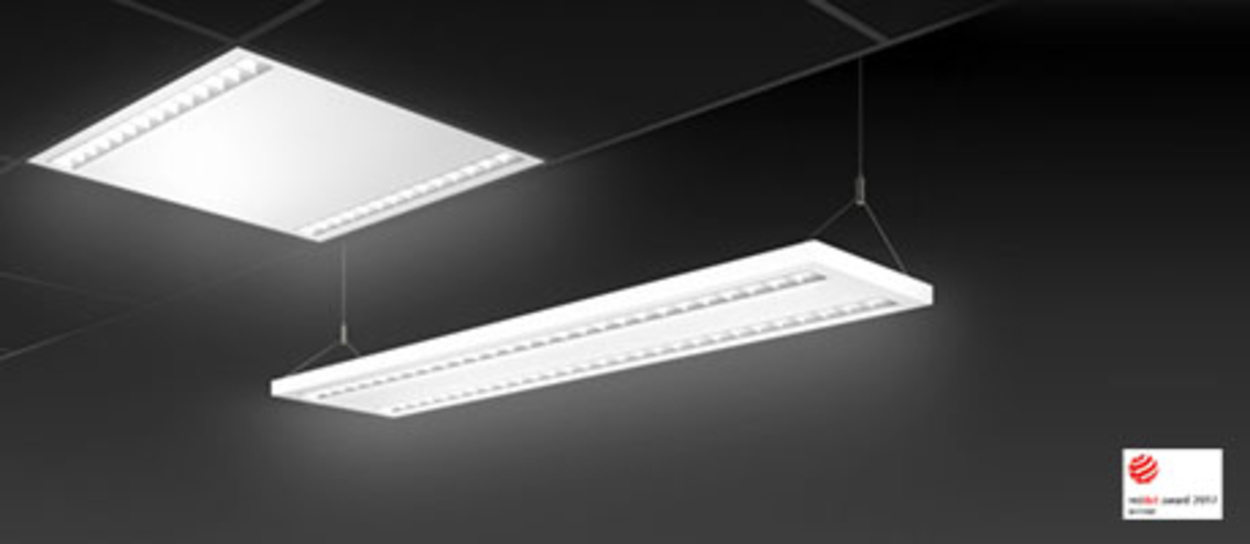 SONIS EVO Decken-Einlegeleuchten bei Lim Prüftechnik GmbH in Griesheim