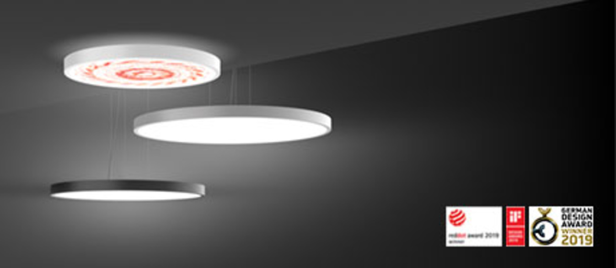 TRIONA LED-Flächenleuchten bei Lim Prüftechnik GmbH in Griesheim